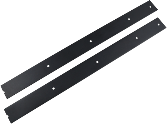 Moose Utility Black 72" Country Plow Wear Bar 2 Piece UTV ATV Side by Side
