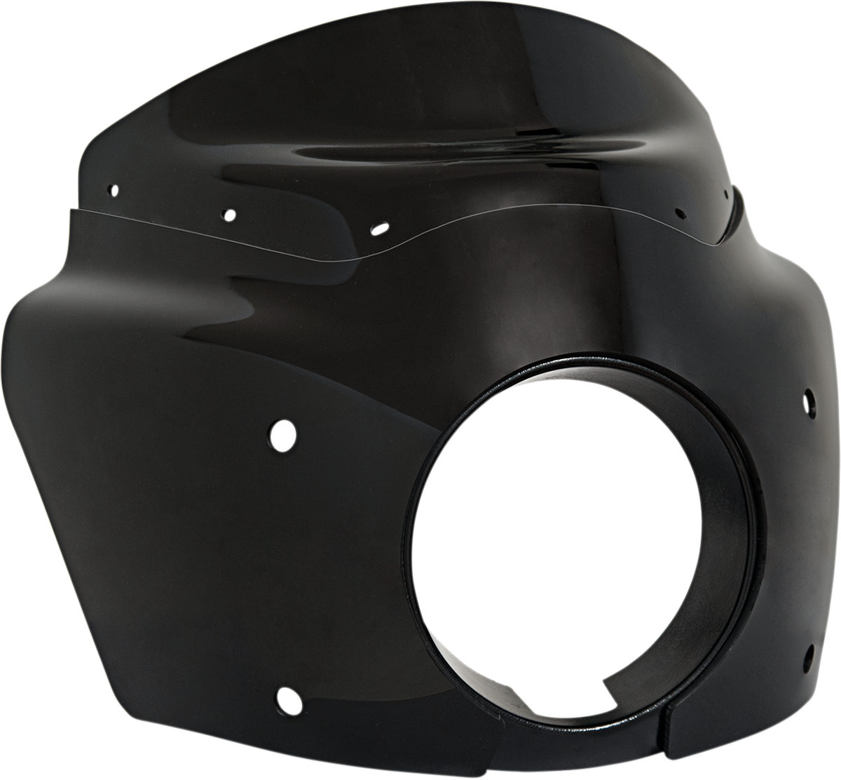 Memphis Shades Road Warrior Fairing & Black Mount Kit for 2006-2017 Harley FXSB