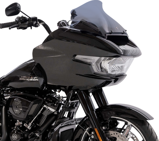 Klock Werks Sport Flare 11" Dark Smoke Windshield for 2023-25 Harley Road Glide