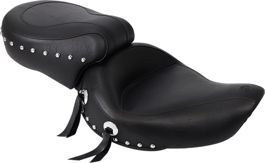 Mustang Studded Motorcycle Seat 2004-2005 Harley Dyna FXDL FXDI FXDWG FXDX