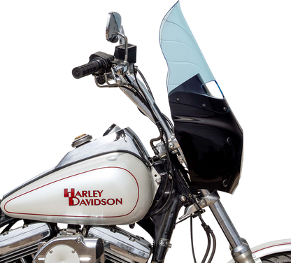 Klock Werks 15" Flare Blue Ice Road Warrior Fairing Motorcycle Windshield