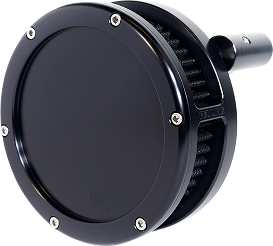 Feuling BA Slim Solid Black Air Filter Kit for 1999-2017 Harley Touring Softail