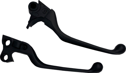 Drag Specialties Narrow Black Lever Set fits 1996-2017 Harley Touring Softail