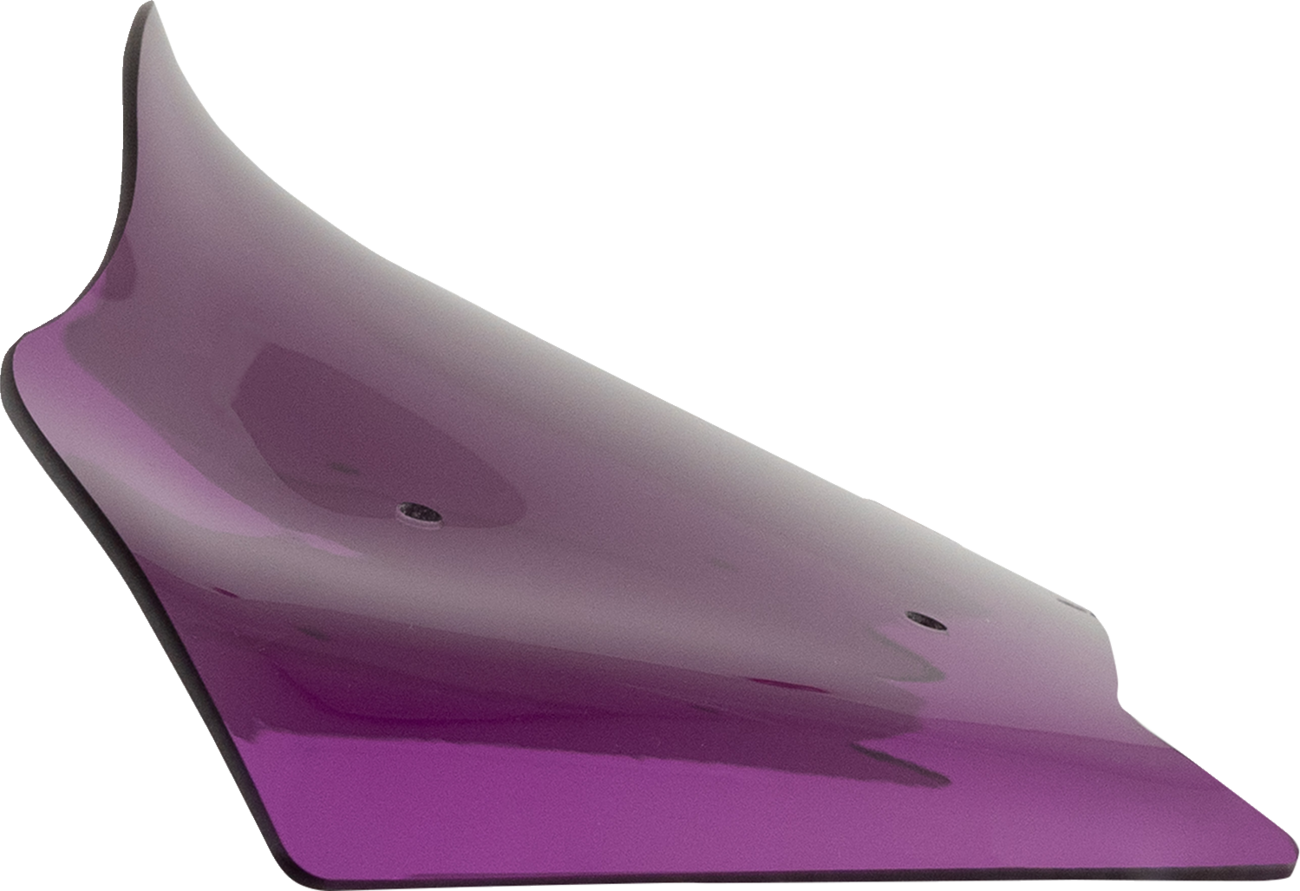 Klock Werks Kolor Flare 8" Purple Windshield for 2023-2025 Harley Street Glide