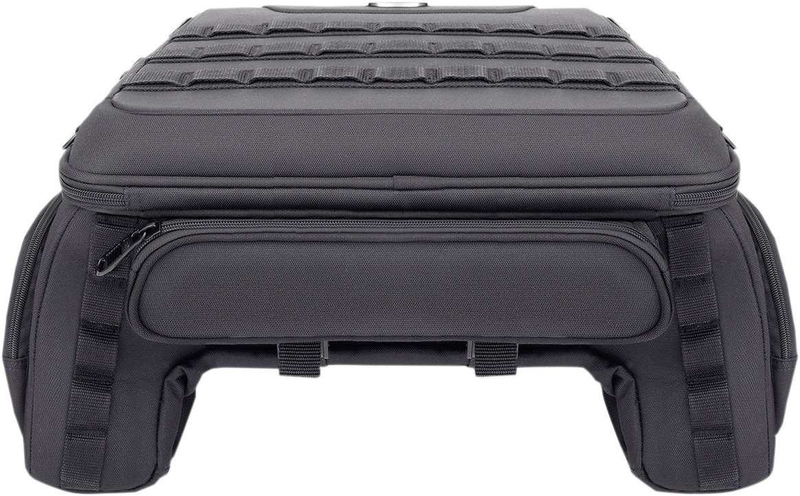 Saddlemen Tactical Black Universal Motorcycle Rear Tail Bag Harley Davidson