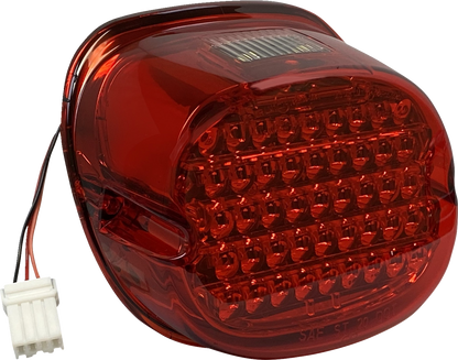 Custom Dynamics Red Top Window LED Taillight Kit fits 1999-2024 Harley Models
