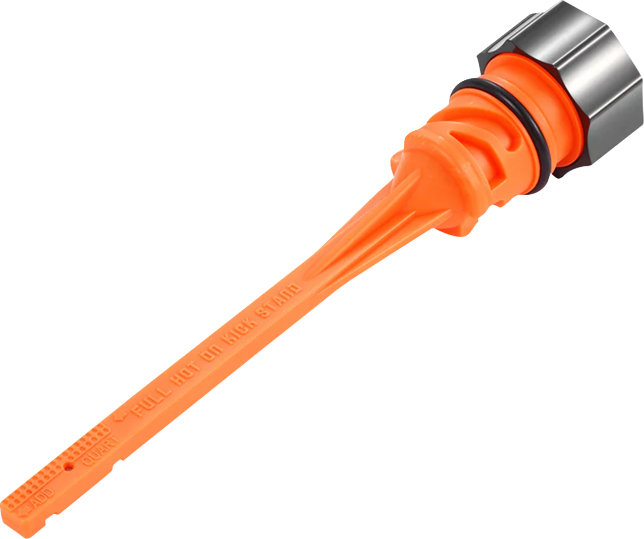 Figurati Black Curved Magnetic Engine Oil Dipstick for 2018-2025 Harley Softail