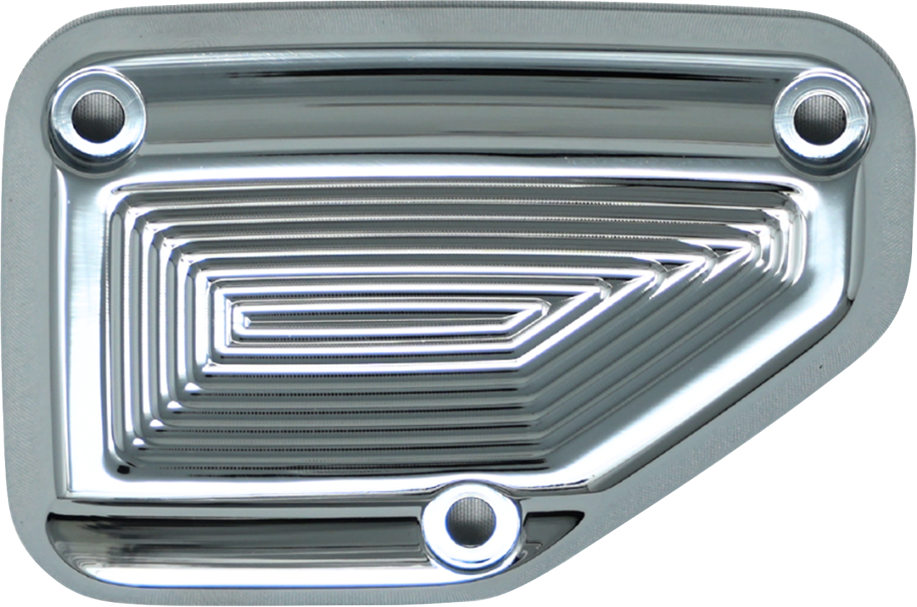 Kodlin Vektor Chrome Front Brake Master Cylinder Cover for 23-26 Harley Touring