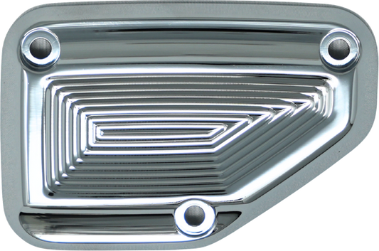 Kodlin Vektor Chrome Front Brake Master Cylinder Cover for 23-26 Harley Touring