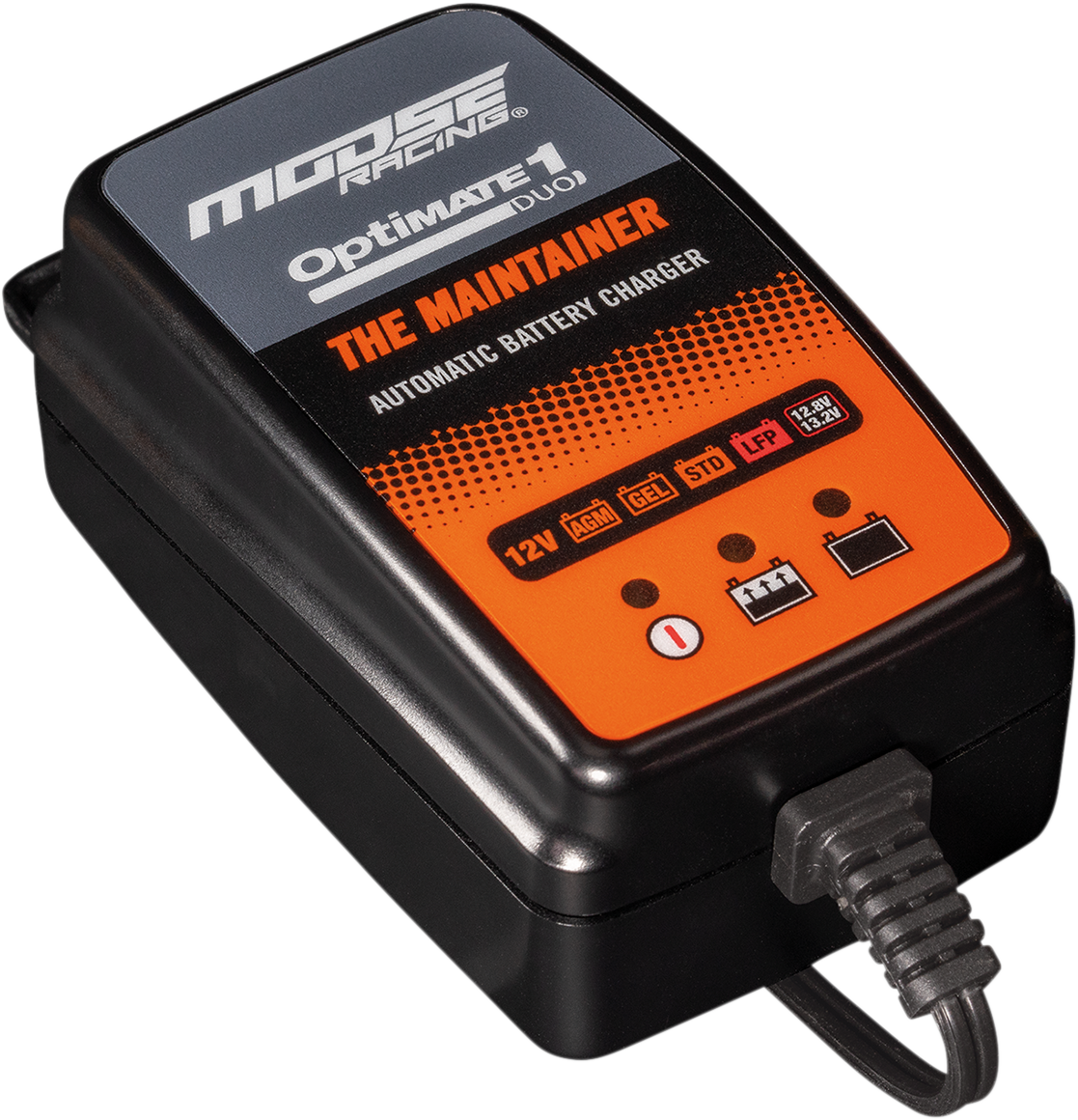 Moose Optimate 1 Duo Battery Charger Tender Maintainer 12V Motorcycle ATV UTV