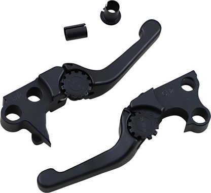 PSR Shorty Anthem Adjustable Black Hand Levers 1996-2017 Harley Softail Touring