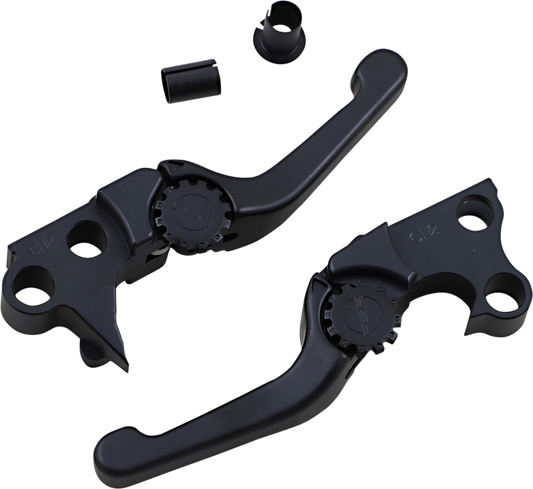 PSR Shorty Anthem Adjustable Black Hand Levers 1996-2017 Harley Softail Touring