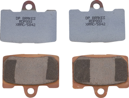 Dp Brakes Sintered Metal X-Race Titanium Front Brake Pad Set for 2008-2009 Buell