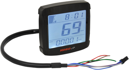 Koso XR-01 Universal Electronic Motorcycle LCD Digital Speedometer Gauge