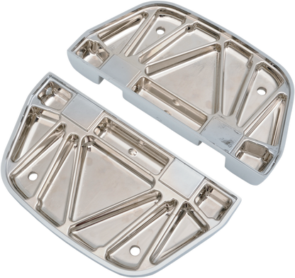 Drag Specialties Chrome Passenger Rear Floorboards 1986-23 Harley Touring FLHX