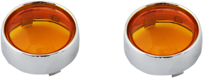 Custom Dynamics Probeam Amber Turn Signal Bezels 2000-2021 Harley Dyna Softail