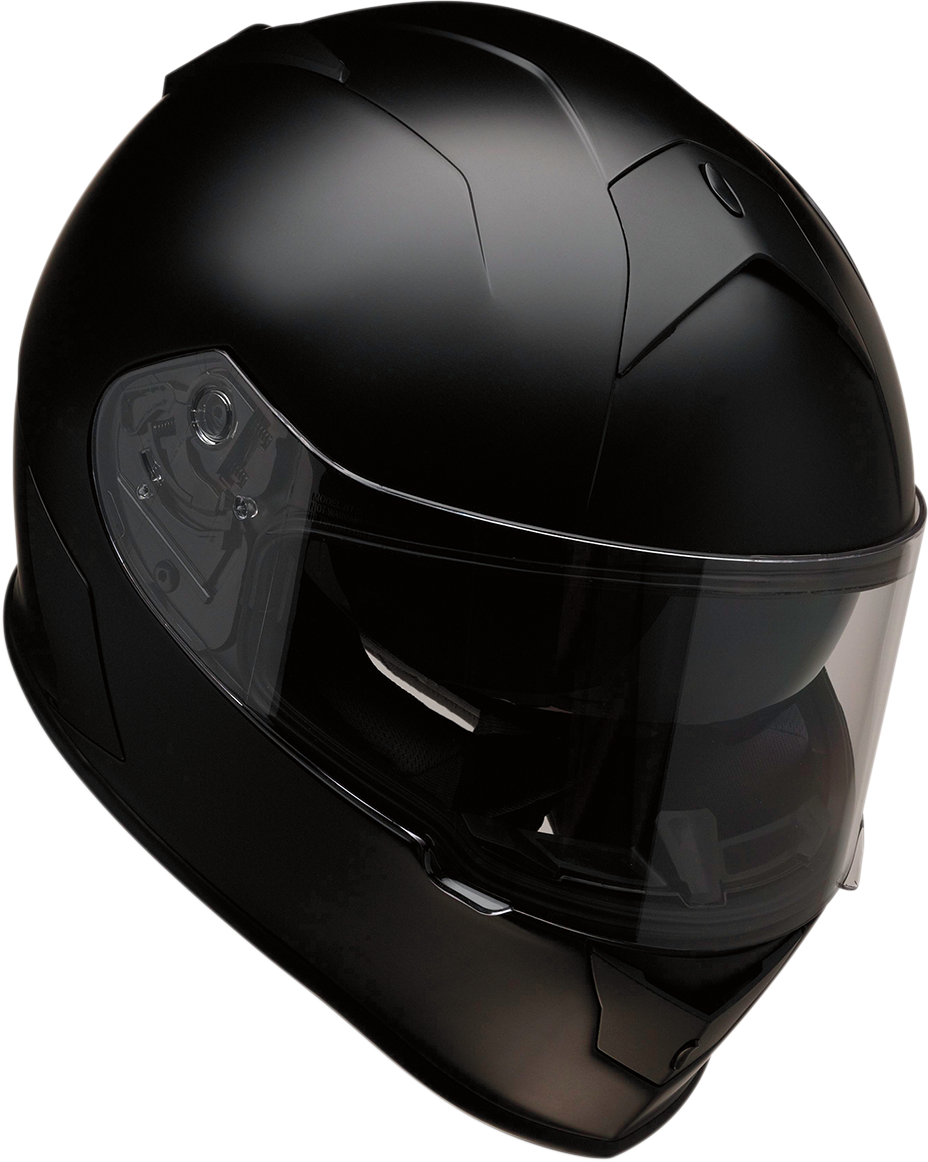 Z1R Warrant Unisex Flat Black Full Face Motorcycle Riding Street Racing Helmet
