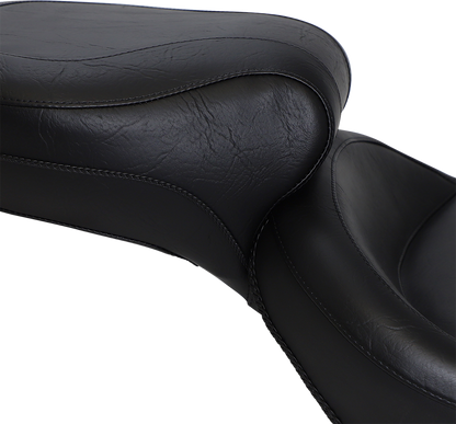 Mustang Vintage Wide Seat for 2000-2007 Harley Softail Fat Boy Heritage Springer
