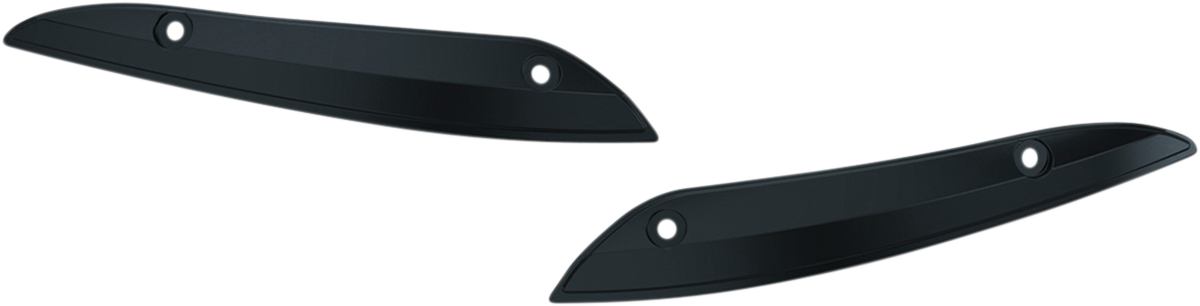 Kuryakyn Black Front Fairing Windshield Trim 2015-2021 Harley Road Glide FLTRU