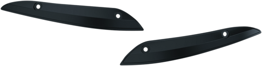 Kuryakyn Black Front Fairing Windshield Trim 2015-2021 Harley Road Glide FLTRU