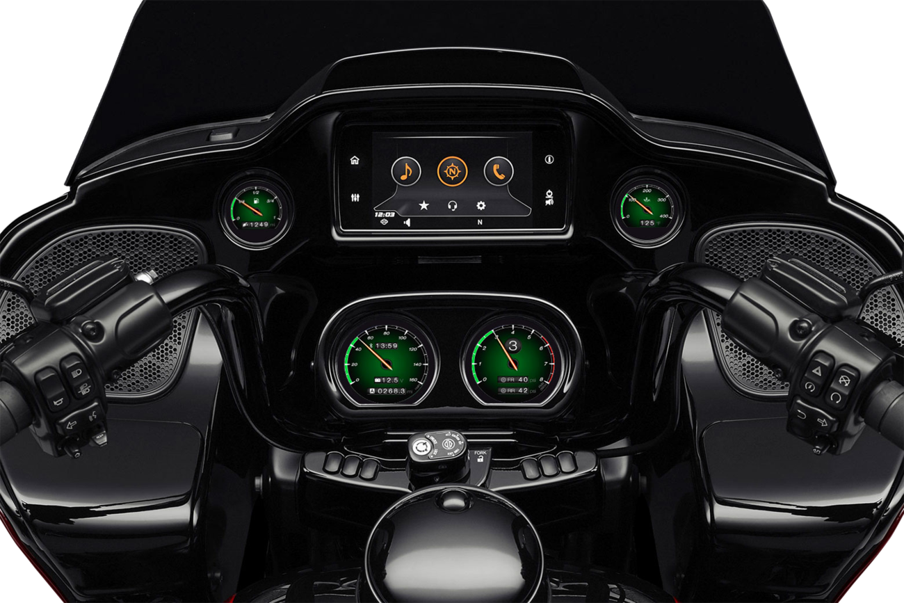 Koso HD-03X TFT Electronic Multi-Function Gauge Set for 2014-2023 Harley Touring