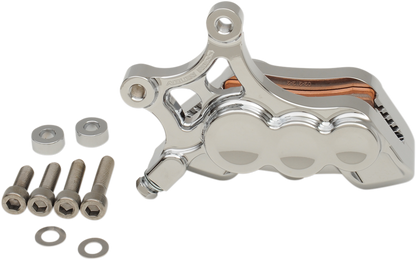 Arlen Ness Chrome 6-Piston Front Right Brake Caliper fits 2006-2025 Harley 14"