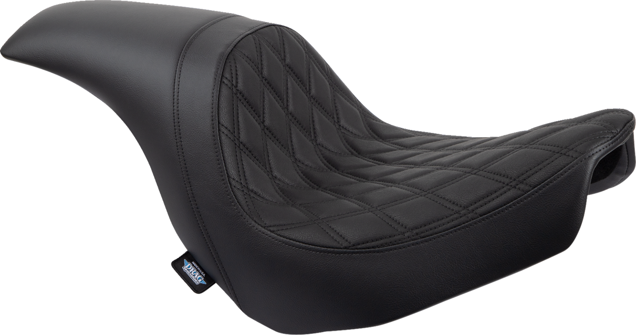 Drag Specialties Predator Diamond Seat for 2018-2025 Harley Softail Low Rider