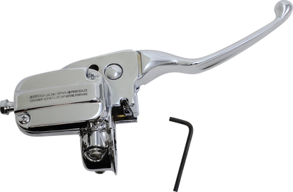 Drag Specialties Chrome Front Brake Master Cylinder Lever 17-23 Harley Touring