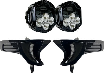 Custom Dynamics Shark Demon 2 Dual Headlight Kit for 2023-2025 Harley Road Glide