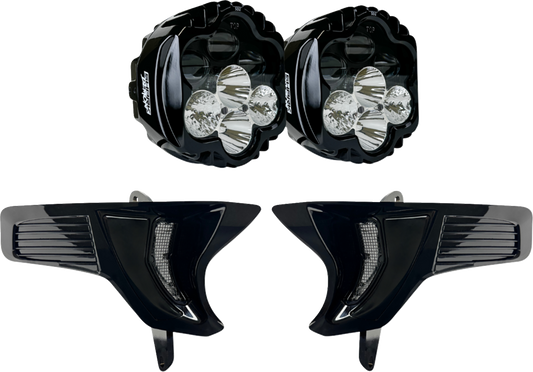 Custom Dynamics Shark Demon 2 Dual Headlight Kit for 2023-2025 Harley Road Glide