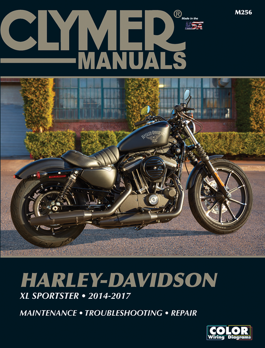 Clymer Motorcycle Service Repair Manual 2014-2017 Harley Davidson Sportster XLC