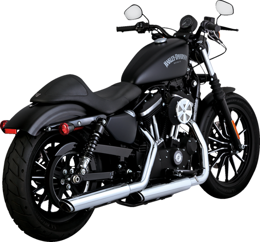 Vance & Hines Twin Slash 3" Slip On Mufflers fits 2014-2022 Harley Sportster XL