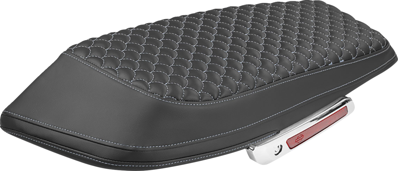 Saddlemen Silver Dragon Scale Saddlebag Lid Covers for 2023-2026 Harley Touring