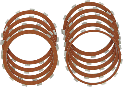 Drag Specialties Organic Clutch Friction Plate Kit for 1999-2017 Harley Twin Cam