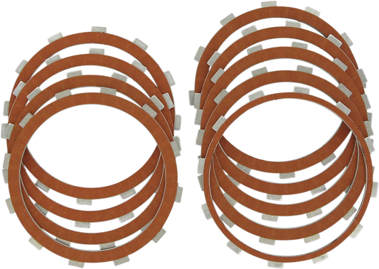 Drag Specialties Organic Clutch Friction Plate Kit for 1999-2017 Harley Twin Cam