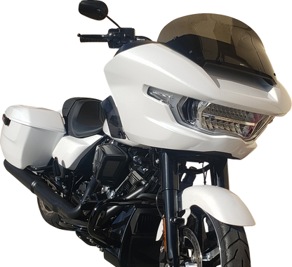 Wind Vest 11.5" Dark Smoke Fairing Windshield fits 2023-2025 Harley Road Glide