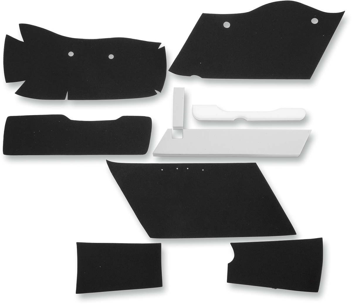 Drag Specialties 4" Stretched Saddlebags Lining Kit for 3501-1050 and 3501-1051
