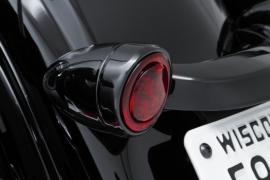 Ciro Fang Rear Red LED Motorcycle Turn Signal Inserts 2007-2024 Harley Softail