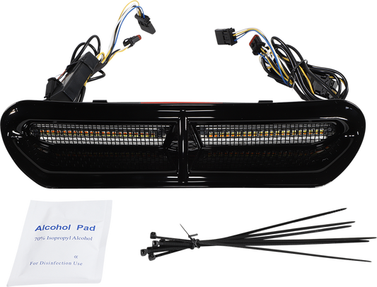 Custom Dynamics Genesis 4 LED Batwing Fairing Vent 2014-2024 Harley Touring FLHX