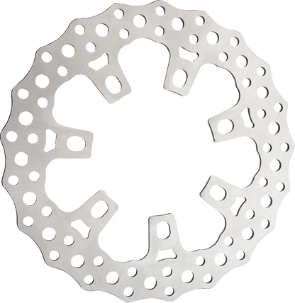 Arlen Ness 11.8" Jagged Floating Front Brake Rotor for 2020-2024 Harley Touring