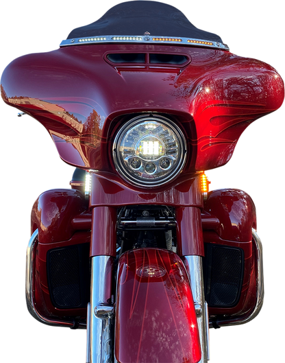 Custom Dynamics ProBeam Front Turn Signal Light Strips 1996-2024 Harley Touring
