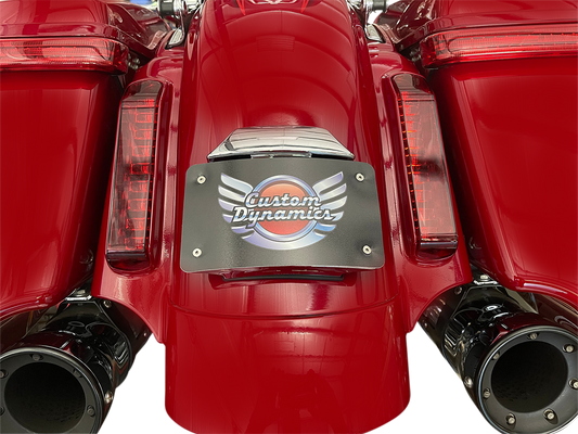 Custom Dynamics License Plate Mount Kit for 2014-2021 CVO Touring FLHXSE