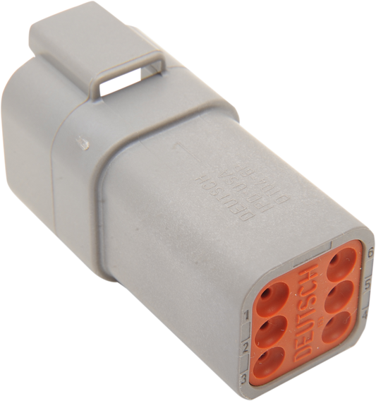 Namz Deutsch Receptacle DT Sealed Connector Component 6 Pin for Harley Davidson