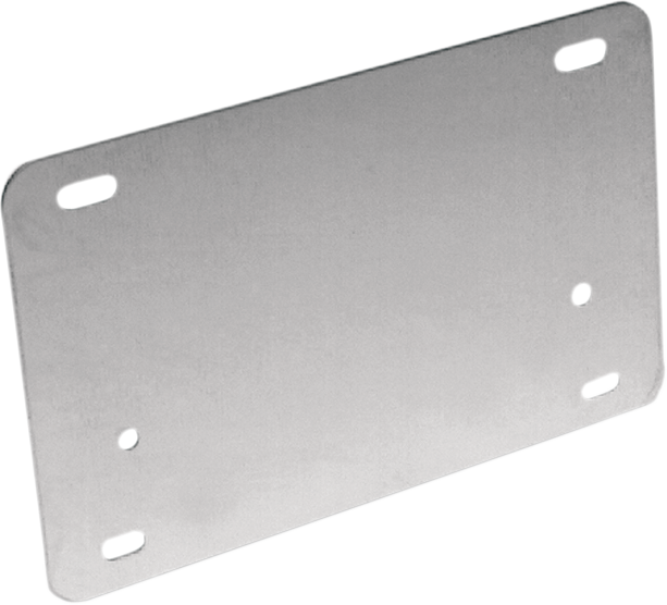 Barnett Stainless Steel Rear Universal Motorcycle License Plate Backing Plate