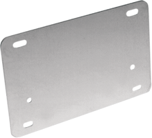 Barnett Stainless Steel Rear Universal Motorcycle License Plate Backing Plate