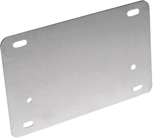 Barnett Stainless Steel Rear Universal Motorcycle License Plate Backing Plate