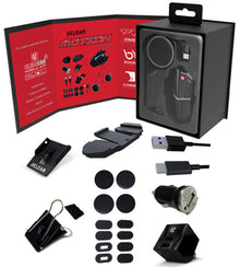 Uclear Motion 4 Lite Universal Bluetooth Motorcycle Fullface Helmet Communicator