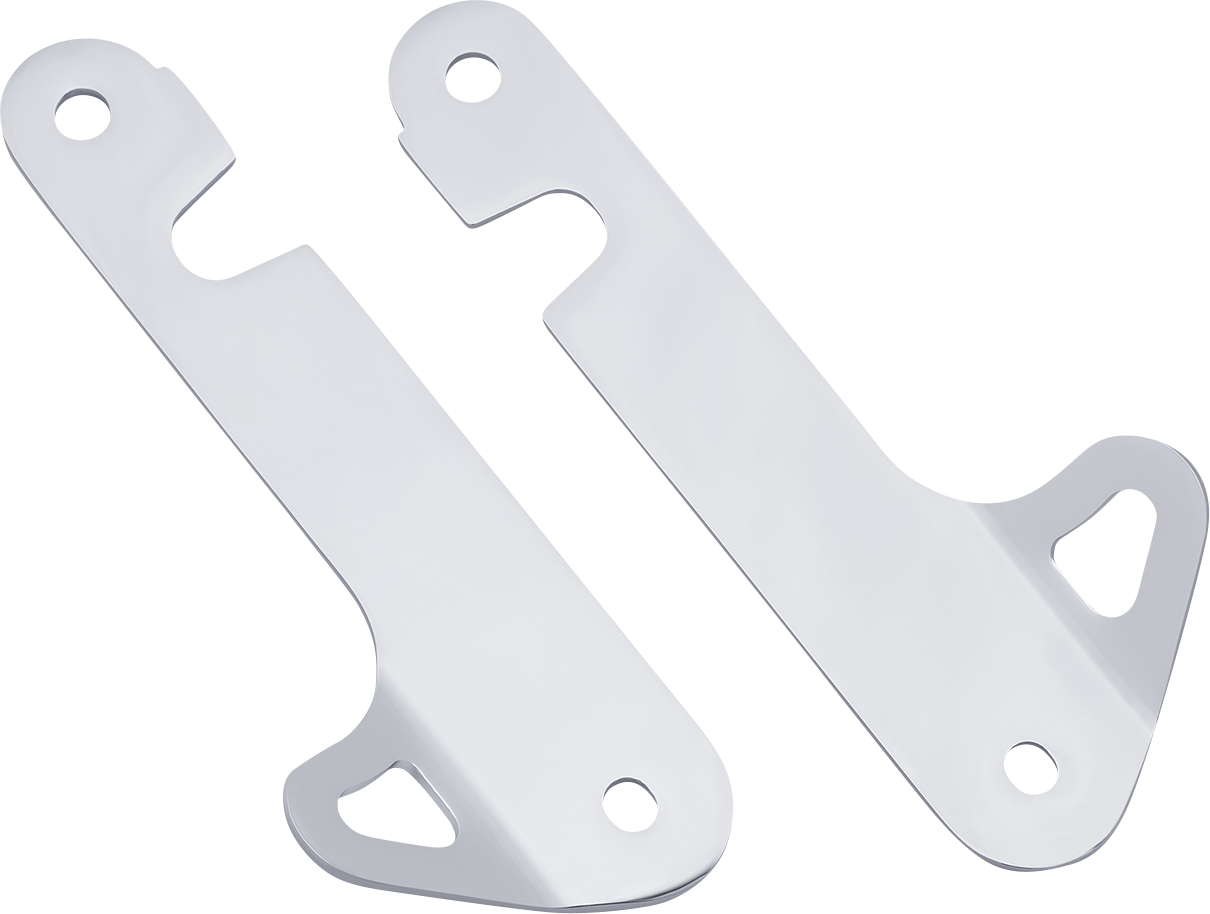 Ciro Chrome Motorcycle Tie Down Brackets 2014-2022 Harley Street Electra Glide
