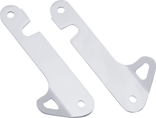 Ciro Chrome Motorcycle Tie Down Brackets 2014-2022 Harley Street Electra Glide