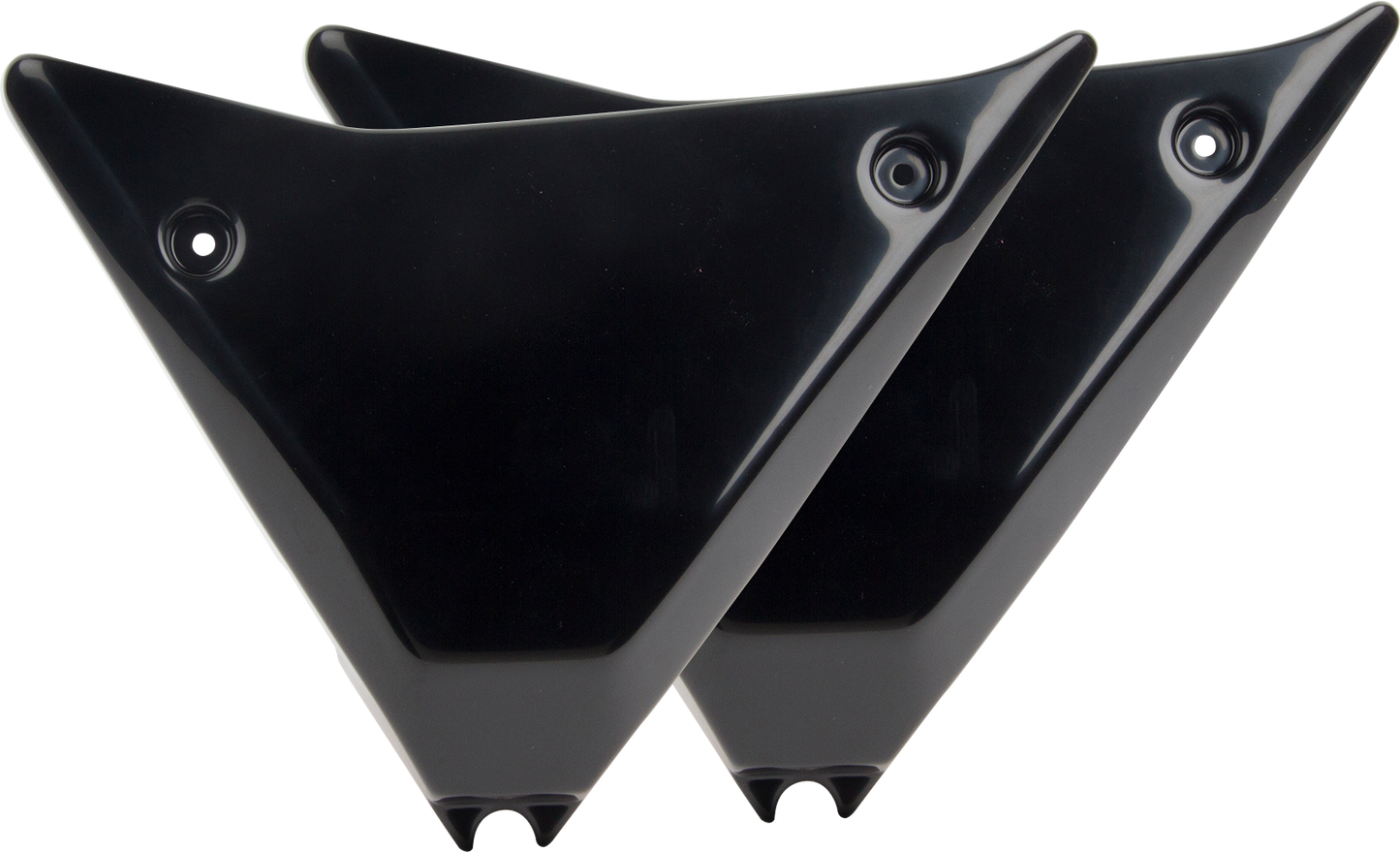 Arlen Ness Pair Black Frame Side Covers fits 1987-2000 Harley FXR Low Rider FXRC